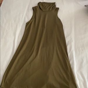 Turtle neck dress